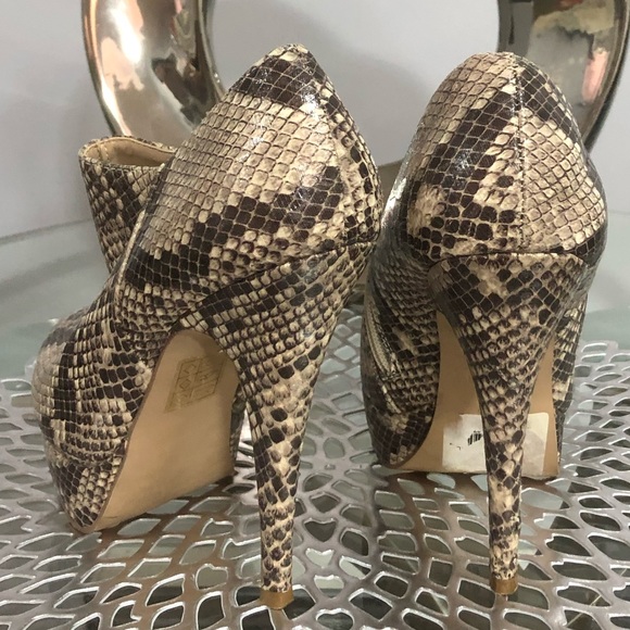 Python Heeled Boots - Picture 4 of 5